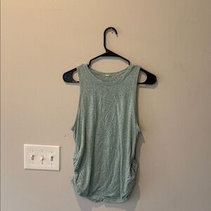 lululemon athletica Heathered Sage Sleeveless Tank
